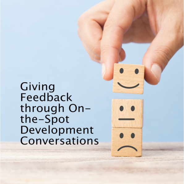 Giving Feedback through On-the-Spot Development Conversations ...