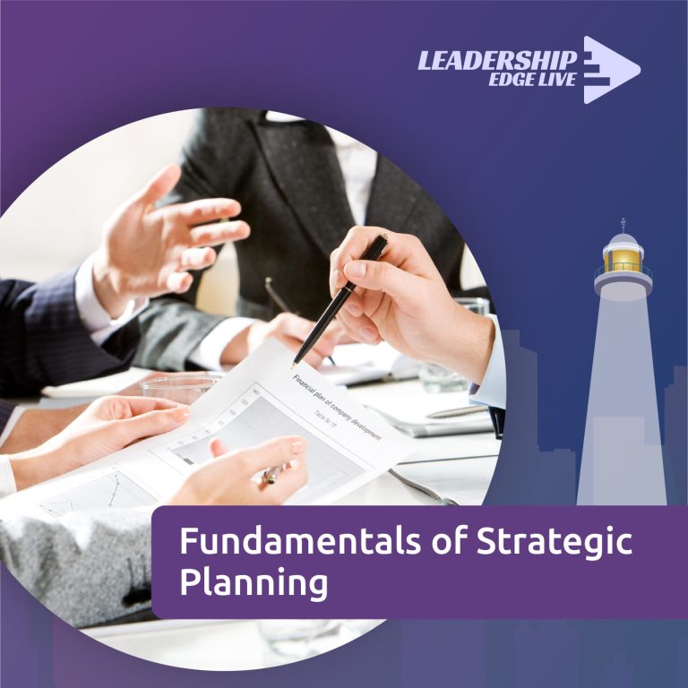 Fundamentals Of Strategic Planning Leadership Edge Live Fundamentals of strategic planning leadership edge live